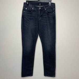 Hudson Crop Riley Relaxed Straight Jeans Size 26
